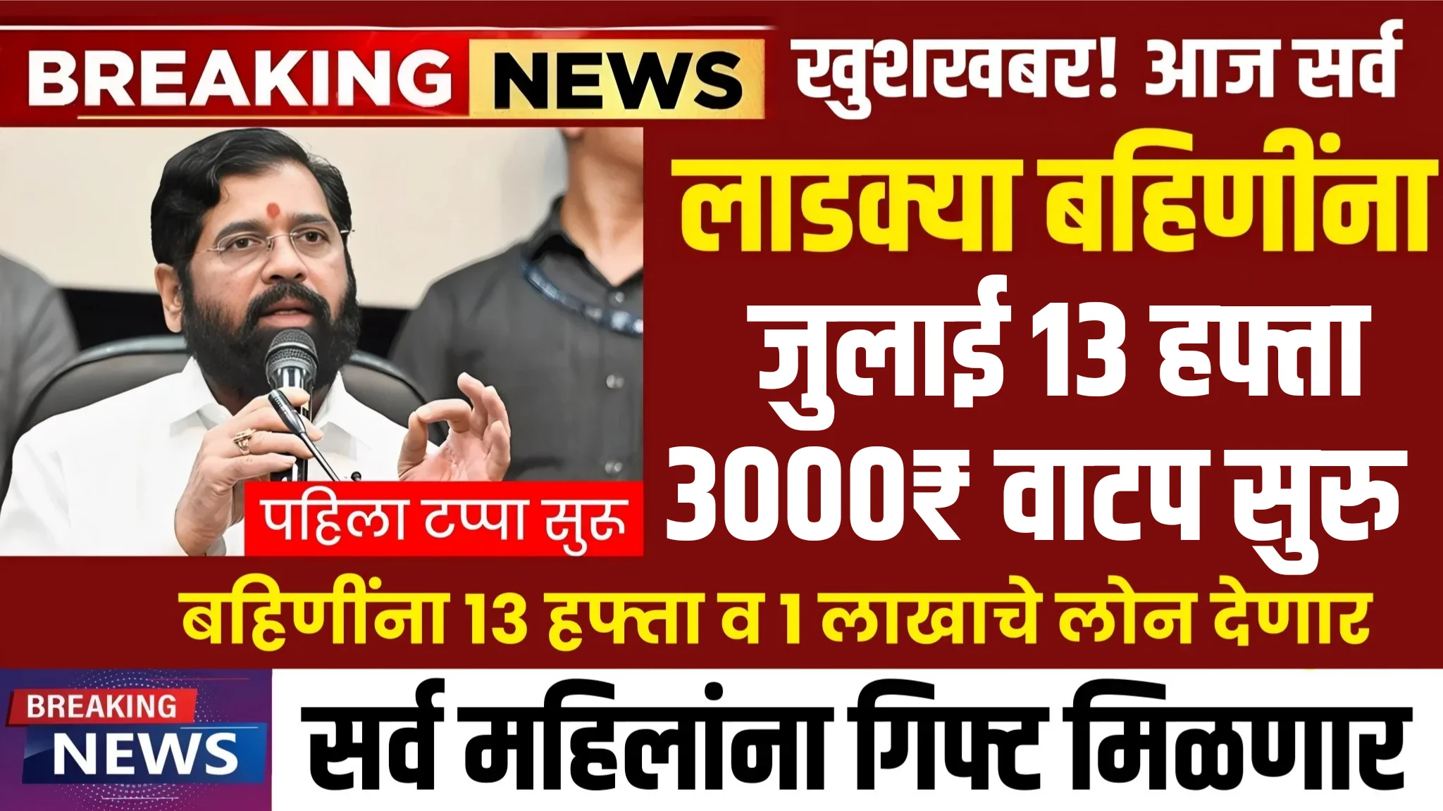 Ladki Bahin Yojana 13 Hafta